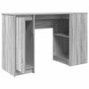 vidaXL Desk Grey Sonoma 120x42x76 cm Engineered Wood