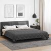 vidaXL Full Year Duvet Anthracite and Taupe 240 x 200 cm Microfiber