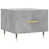 vidaXL Coffee Tables 2 pcs Concrete Grey 50x50x40 cm Engineered Wood