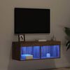 vidaXL TV Cabinet Set Artisan oak 80 x 30 x 30 cm Engineered Wood