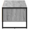 vidaXL TV Cabinet Grey Sonoma 100 x 36.5 x 30.5 cm Engineered Wood