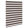 vidaXL Zebra Blind 120 x 175 cm Coffee