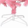 vidaXL Christmas Tree with 300 LEDs with Stand Pink 180 cm PVC