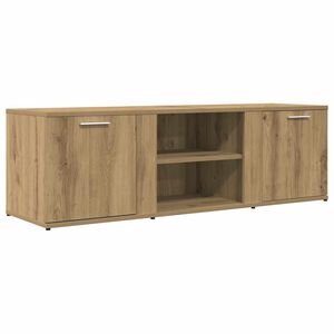 vidaXL TV Cabinet Artisan Oak 120x34x37 cm Engineered Wood