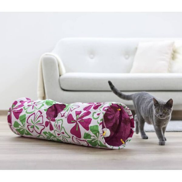 Kerbl Cat Tunnel Flower 25x90 cm 82638
