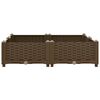 vidaXL Raised Bed 80x80x23 cm Polypropylene