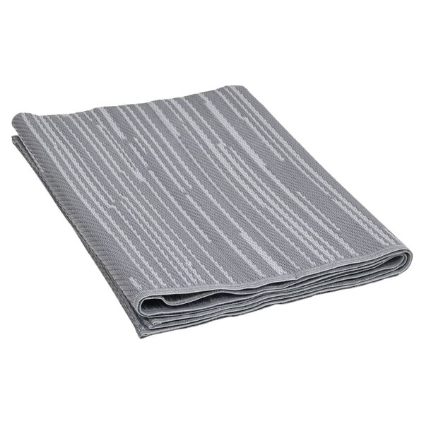 vidaXL Outdoor Rug ARAKIL Anthracite 140x200 cm PP