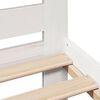 vidaXL Bed Frame without Mattress White 160x200 cm Solid Wood Pine