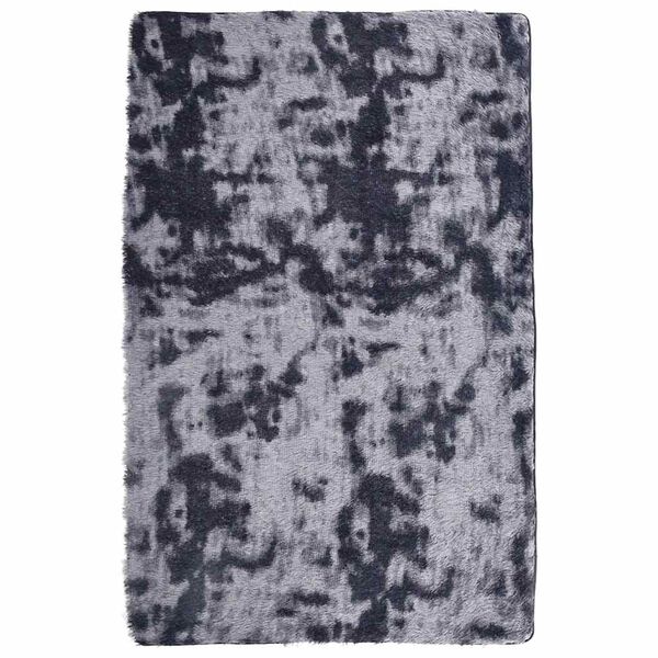 vidaXL Shaggy Rug High Pile NAVARRA Dark Grey 130x200 cm Polyester