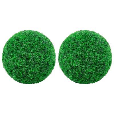 vidaXL Artificial Boxwood Balls 2 pcs 52 cm