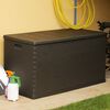 vidaXL Garden Storage Box Brown 120x56x63 cm PP Rattan