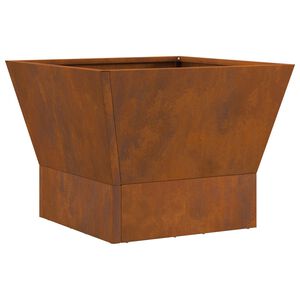vidaXL Fire Pit Brown 40 x 40 x 35 cm Steel