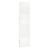 vidaXL 5-Panel Room Divider White 200x180 cm Steel