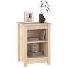 vidaXL Bedside Cabinet 40x35x55 cm Solid Wood Pine