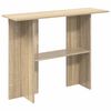 vidaXL Console Table Sonoma Oak 100 x 30 x 75 cm Engineered Wood