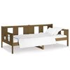 vidaXL Day Bed without Mattress Honey Brown Solid Wood Pine 90x190 cm Single