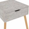 vidaXL Bedside Cabinets 2 pcs Concrete Grey 40x40x56 cm Engineered Wood