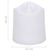 vidaXL Flameless Electric Tea Lights LED Candles 12 pcs Warm White