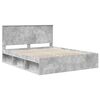 vidaXL Bed Frame with Headboard Concerte 160 x 200 cm Solid Pine Wood
