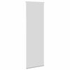 vidaXL Roller Blind Blackout Light Grey 85x210 cm Fabric Width 80.7 cm Polyester