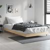 vidaXL Bed Frame without Mattress Sonoma Oak 90x200 cm Engineered Wood