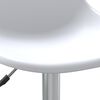 vidaXL Swivel Office Chair White PP