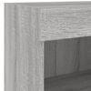 vidaXL 5 Piece TV Wall Units with LED Grey Sonoma Engineered Wood