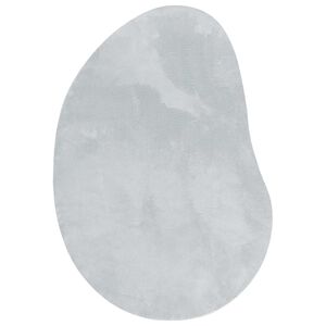 vidaXL Carpet Folding Grey 100 x 200 cm Polyester