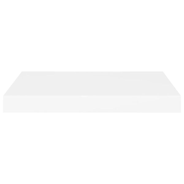 vidaXL Floating Wall Shelf White 40x23x3.8 cm MDF