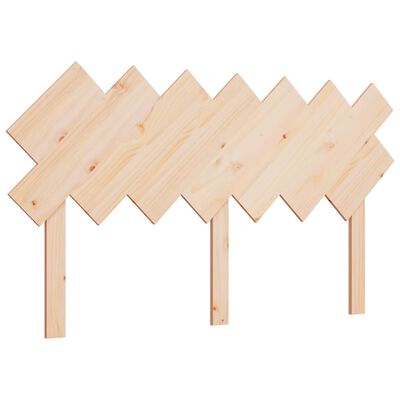 vidaXL Bed Headboard 141x3x80.5 cm Solid Wood Pine