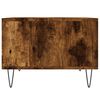 vidaXL Coffee Table Smoked Oak 60x50x36.5 cm Engineered Wood