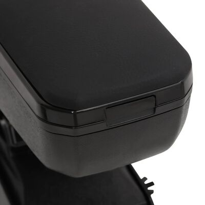 vidaXL Car Armrest Universal Black 14x30x(32-48.5) cm ABS