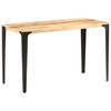 vidaXL Dining Table 120x60x76 cm Solid Mango Wood