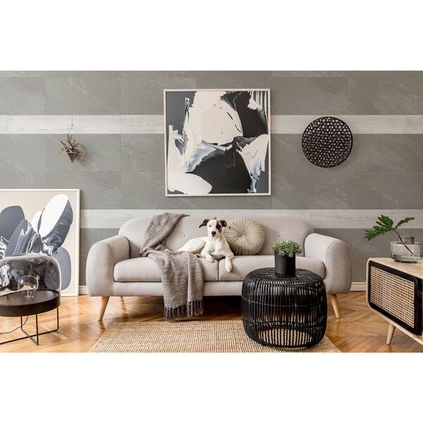 Grosfillex Wallcovering Tile Gx Wall+ 11pcs Stone 30x60cm Greige