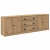 vidaXL Sideboards with Drawer 3 pcs Artisan Oak 70 x 35.5 x 67.5 cm