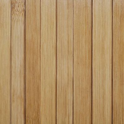 vidaXL Room Divider Bamboo Natural 250x165 cm