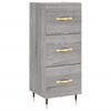 vidaXL Sideboard Grey Sonoma 34,5x34x90 cm Engineered Wood