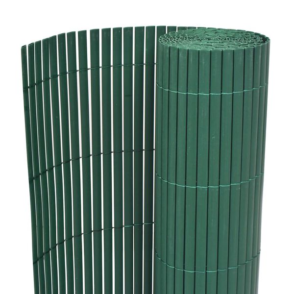 vidaXL Garden Fence Green 150 x 300 cm PVC