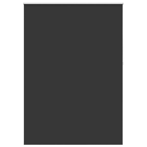 vidaXL Roller Blind Blackout 140 x 230 cm Black