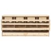 vidaXL Chicken Laying Nest 4 Compartments 106x40x45 cm Solid Pine Wood