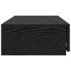 vidaXL Bed Drawers Black Oak 90 x 36.5 x 16.5 cm Engineered Wood