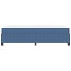 vidaXL Bed Frame with Mattress Blue 140 x 200 cm Fabric