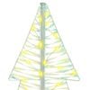 vidaXL Christmas Tree with 160 LEDs Warm White 150 cm PET