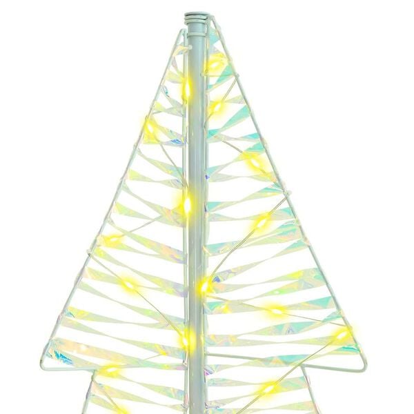 vidaXL Christmas Tree with 160 LEDs Warm White 150 cm PET