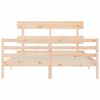 vidaXL Bed Frame without Mattress 160x200 cm Solid Wood