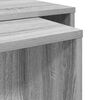 vidaXL Coffee Table Set 2 pcs Grey Sonoma Engineered Wood