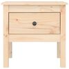 vidaXL Side Tables 2 pcs 50x50x49 cm Solid Wood Pine