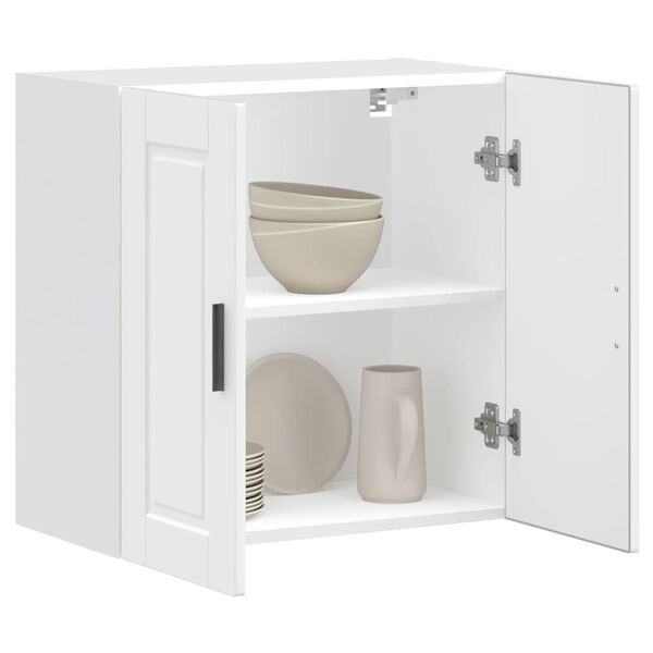 vidaXL Kitchen Wall Cabinet Porto White Engineered Wood
