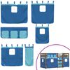vidaXL Bunk Bed without Mattress Blue 90x200 cm Solid Wood Pine