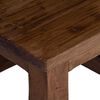vidaXL Stool Natural 26 x 26 x 26 cm Mahogany Wood